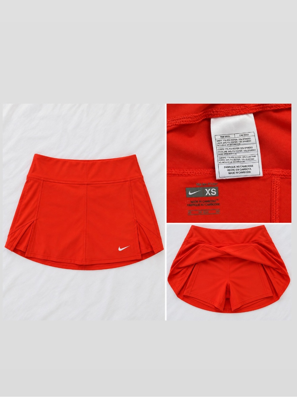 Nike orange Athletic Skort - Women's